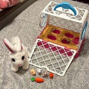 Interactive Bunny Playset with Accessories